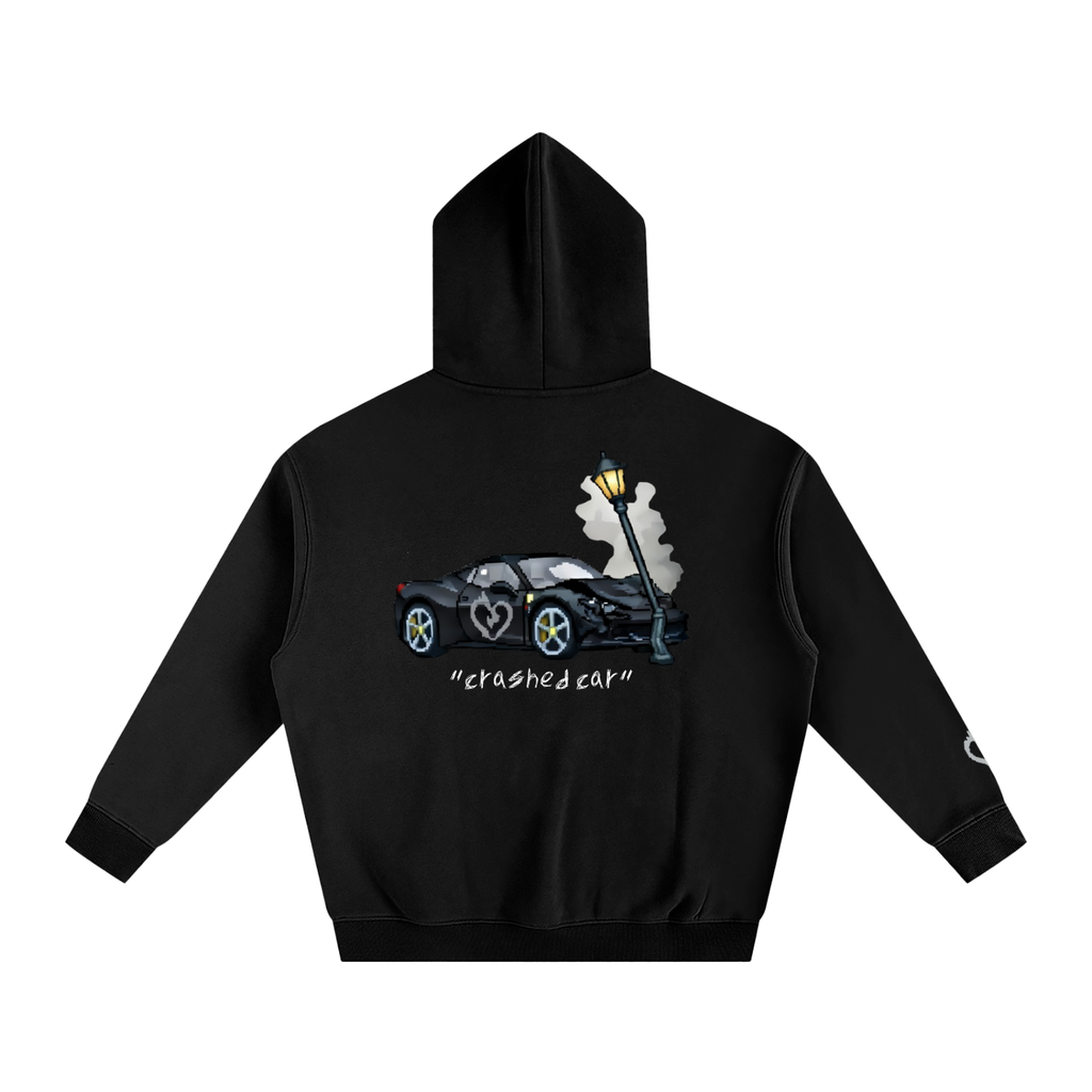 CRASHED CAR HOODIE