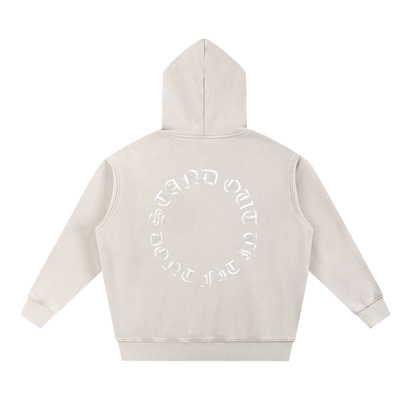STAND OUT DONT FIT IN HOODIE