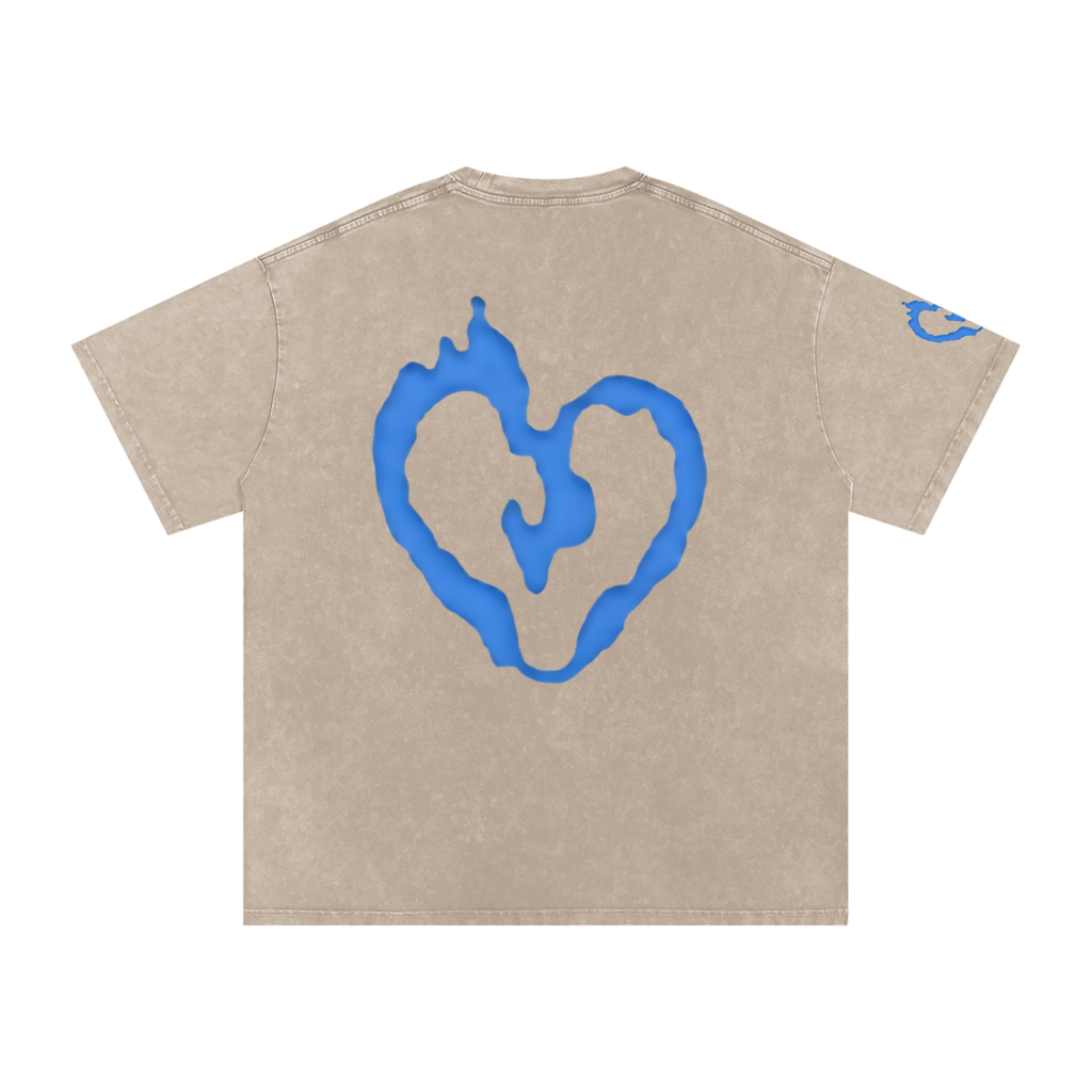 BLUE HEART TEE