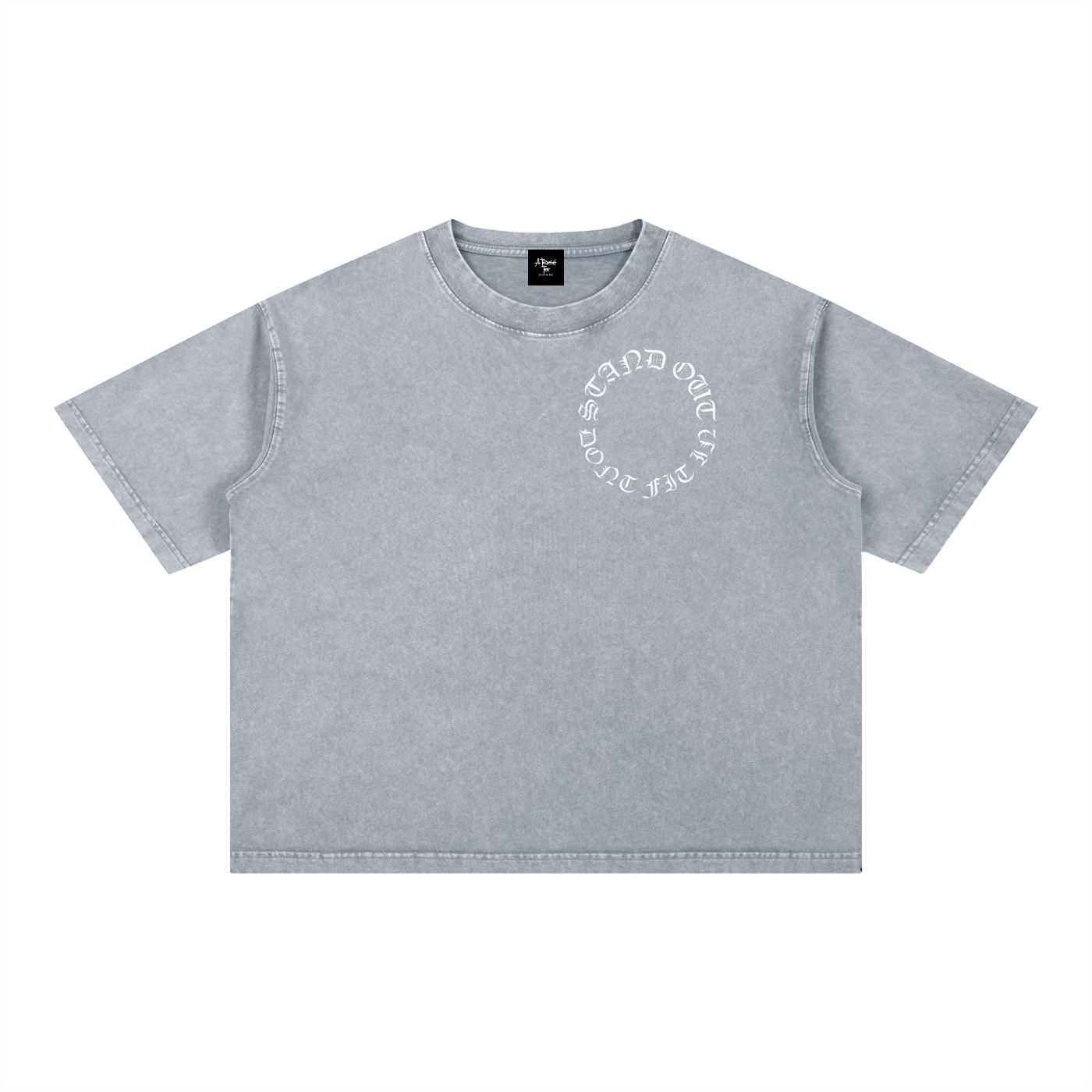 STAND OUT DONT FIT IN TEE